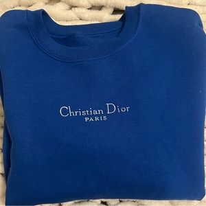 HAND STITCHED - Christian Dior Sweatshirt